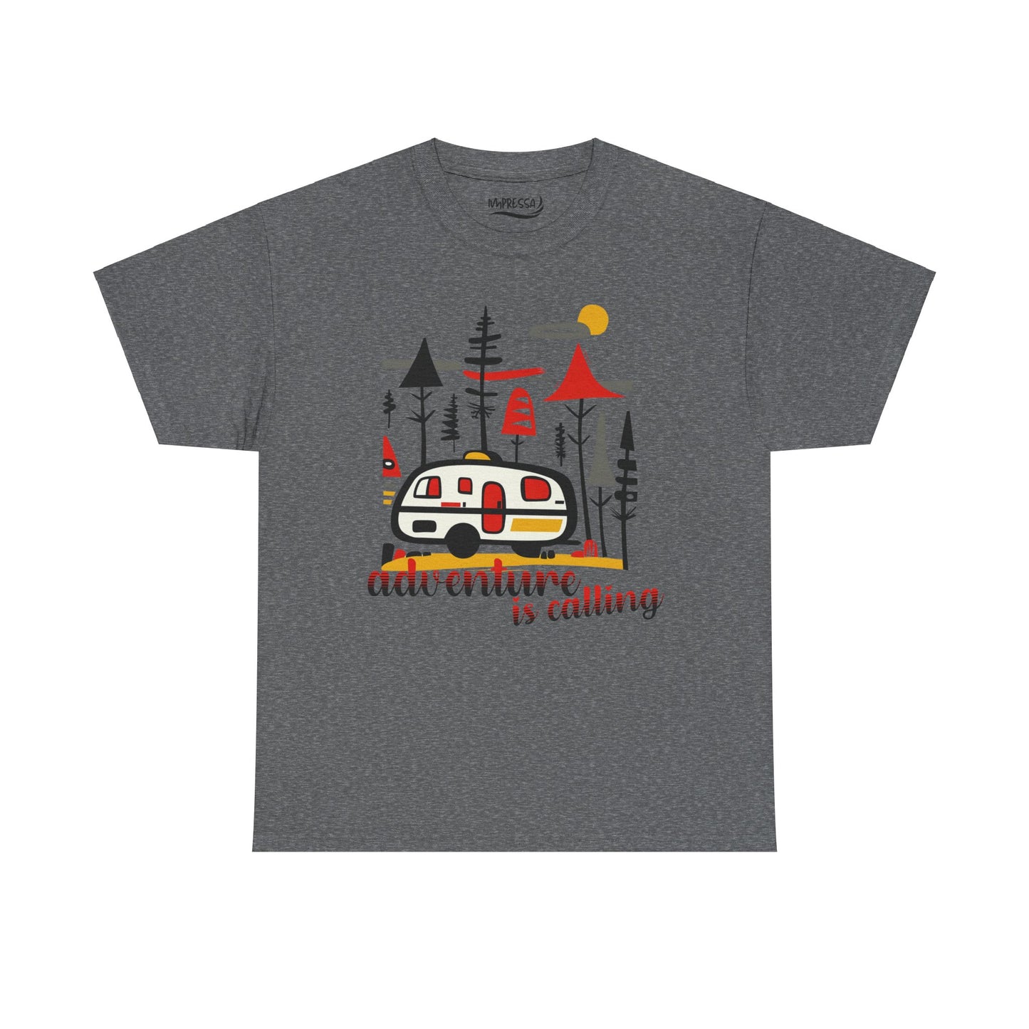 Impressa Adventure Calling Graphic Men Tee Shirt