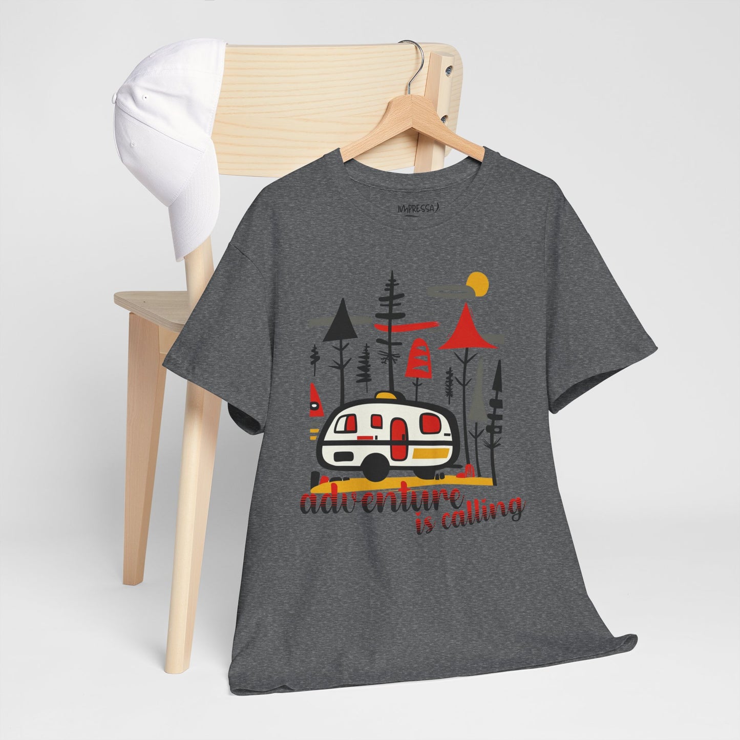 Impressa Adventure Calling Graphic Men Tee Shirt