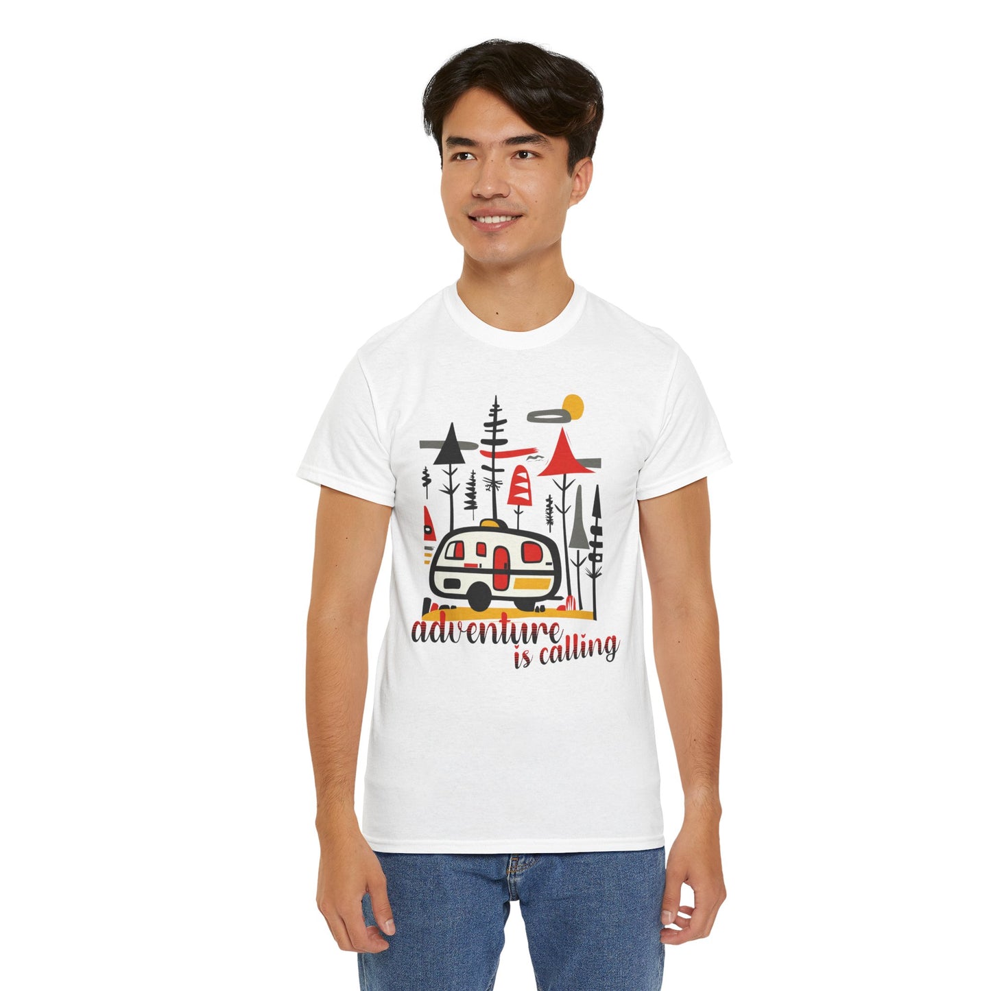 Impressa Adventure Calling Graphic Men Tee Shirt
