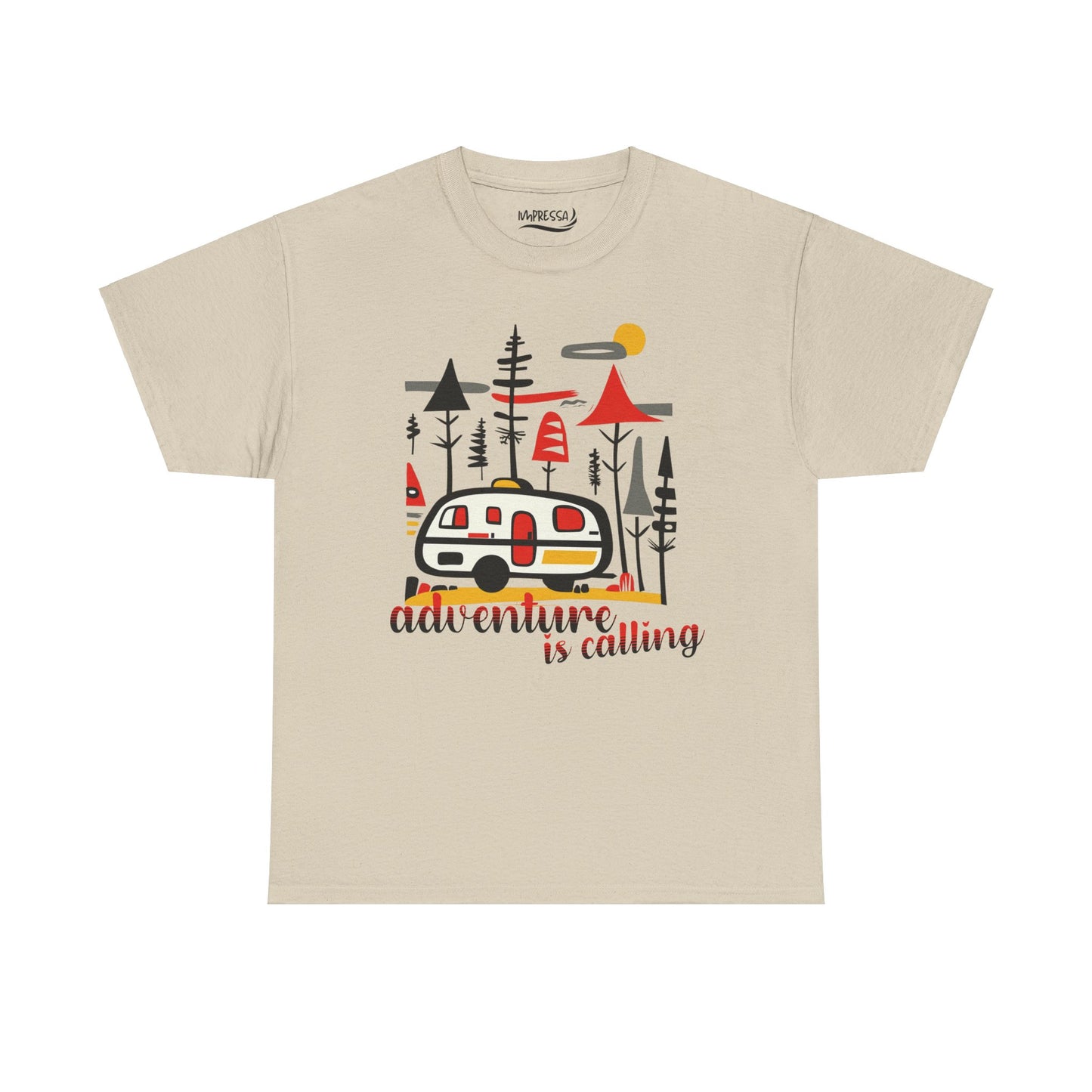 Impressa Adventure Calling Graphic Men Tee Shirt
