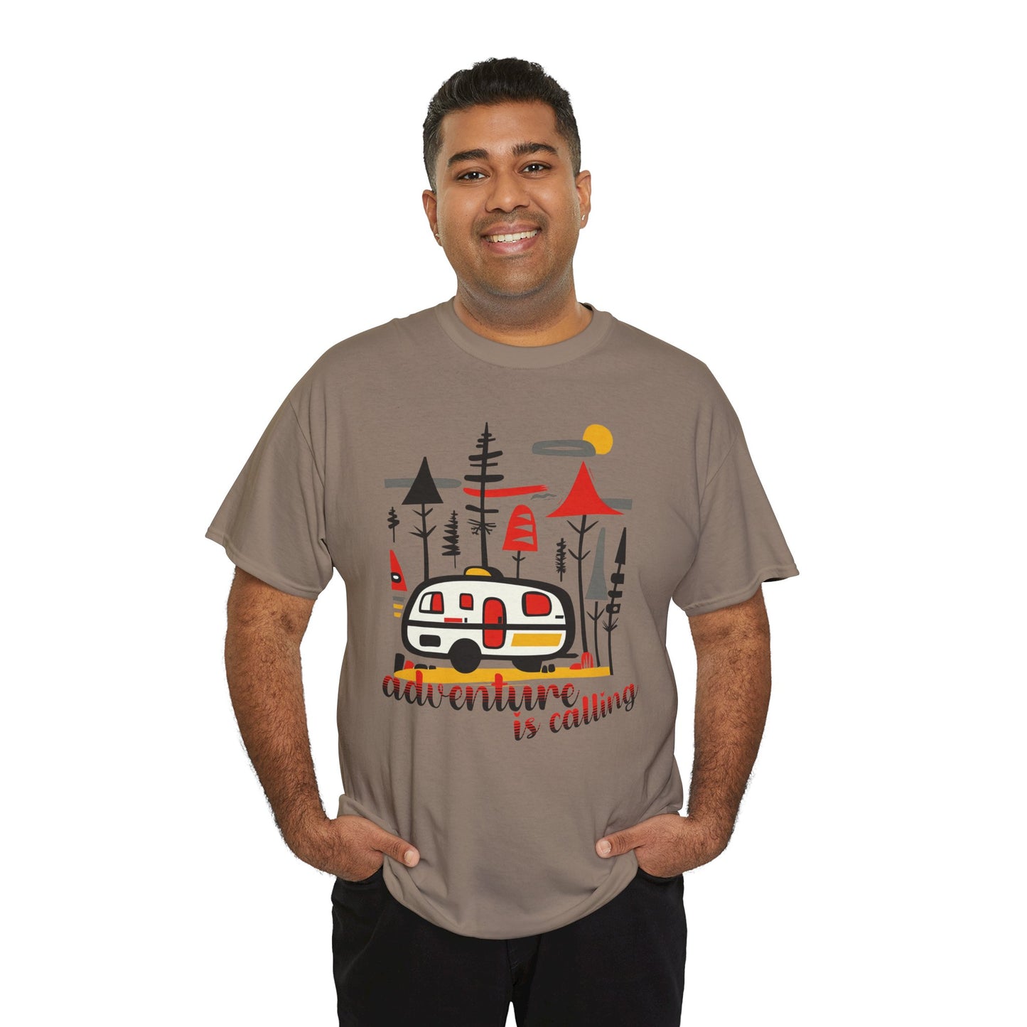 Impressa Adventure Calling Graphic Men Tee Shirt