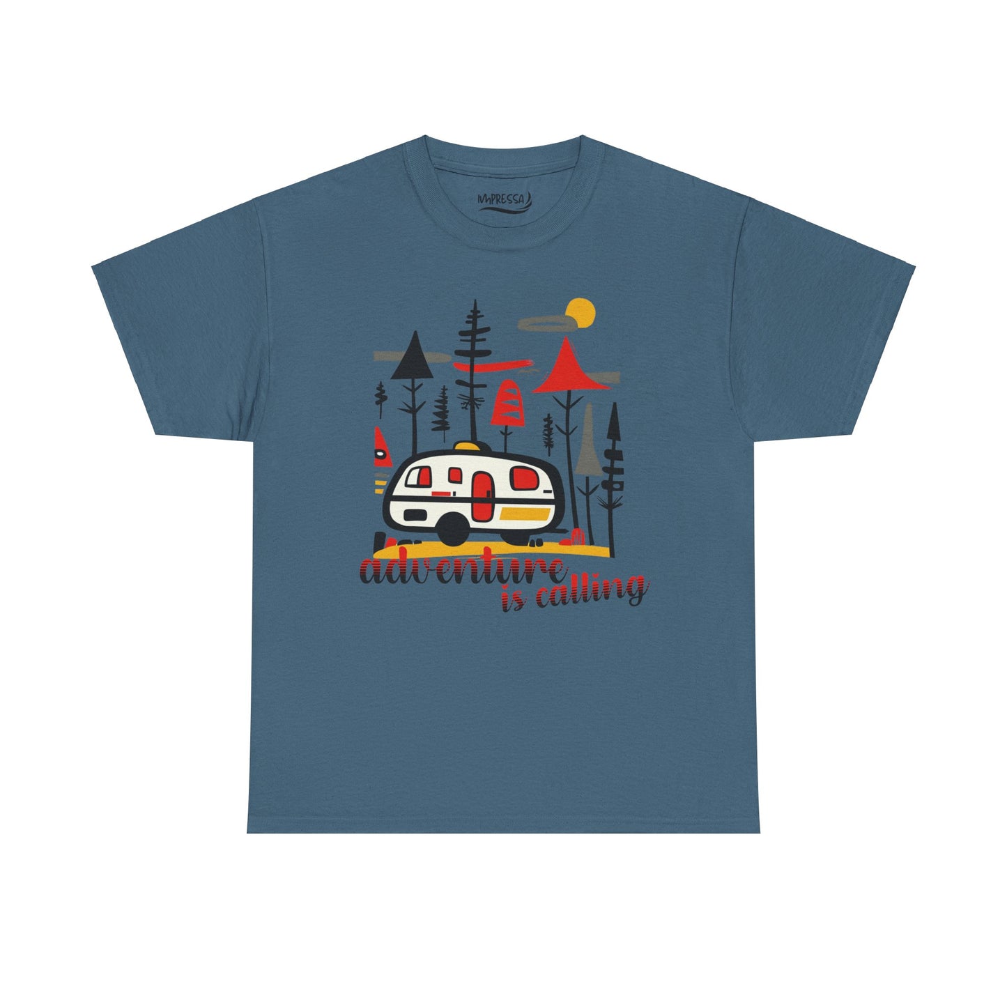 Impressa Adventure Calling Graphic Men Tee Shirt