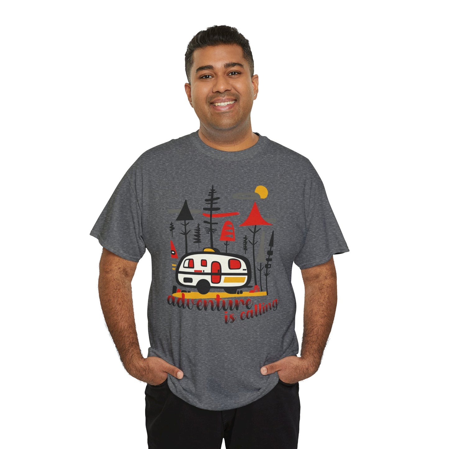 Impressa Adventure Calling Graphic Men Tee Shirt