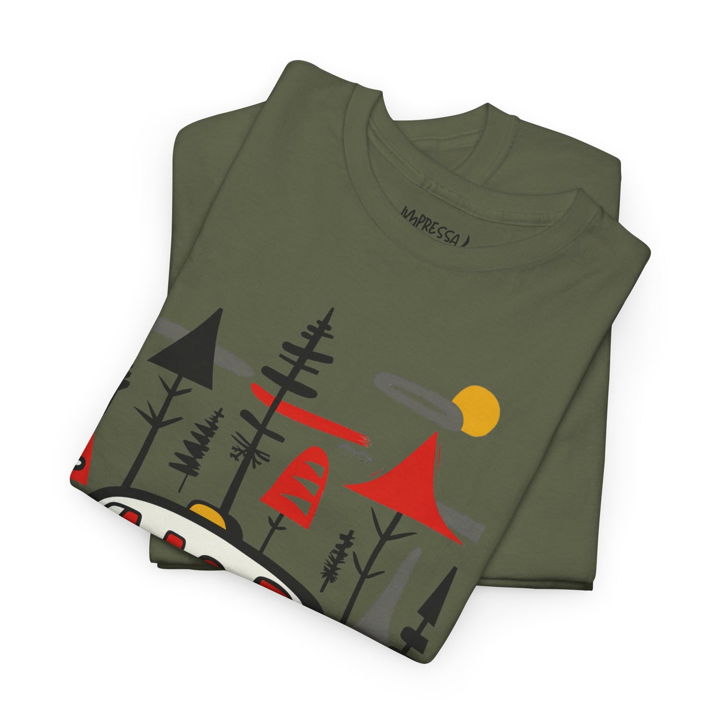 Impressa Adventure Calling Graphic Men Tee Shirt
