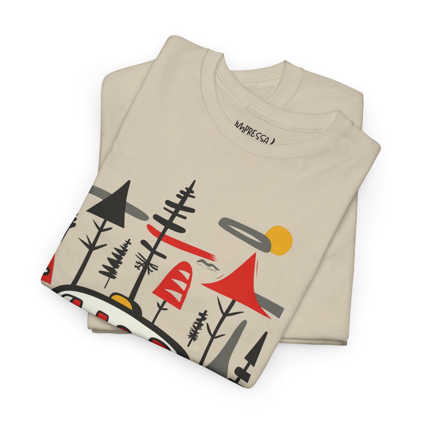 Impressa Adventure Calling Graphic Men Tee Shirt
