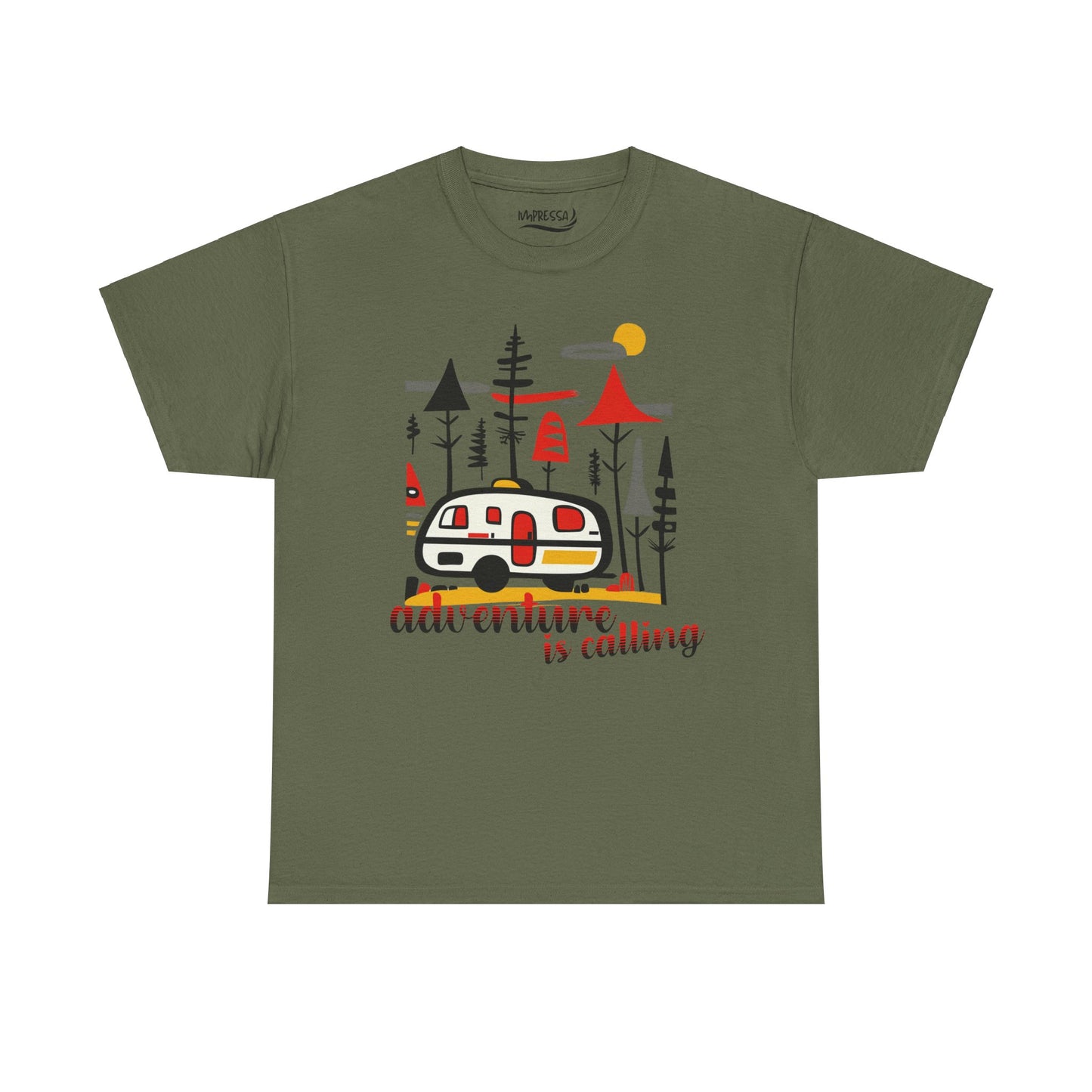 Impressa Adventure Calling Graphic Men Tee Shirt