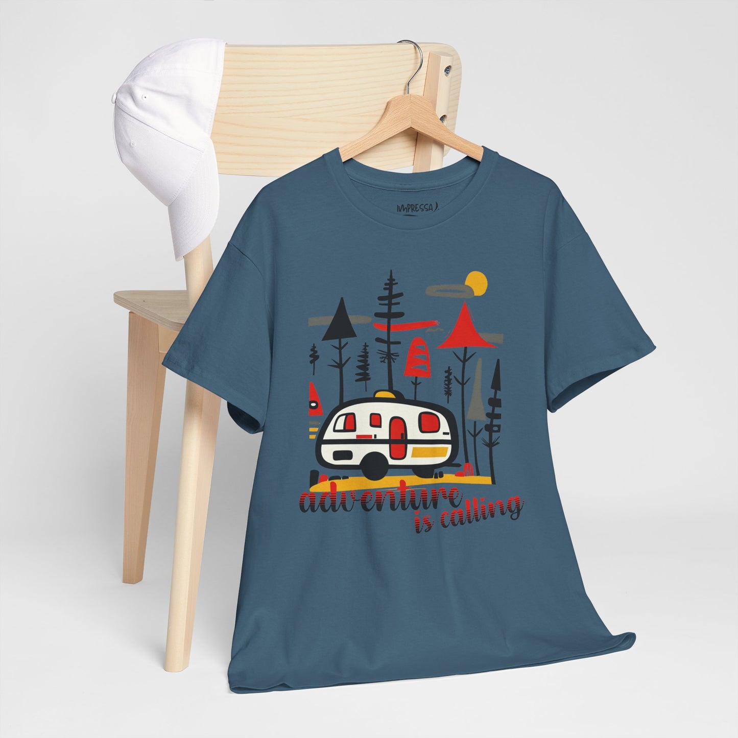 Impressa Adventure Calling Graphic Men Tee Shirt