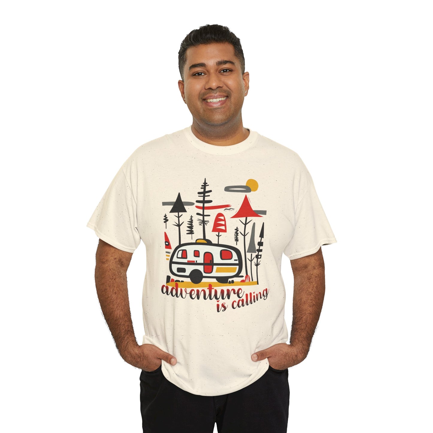 Impressa Adventure Calling Graphic Men Tee Shirt