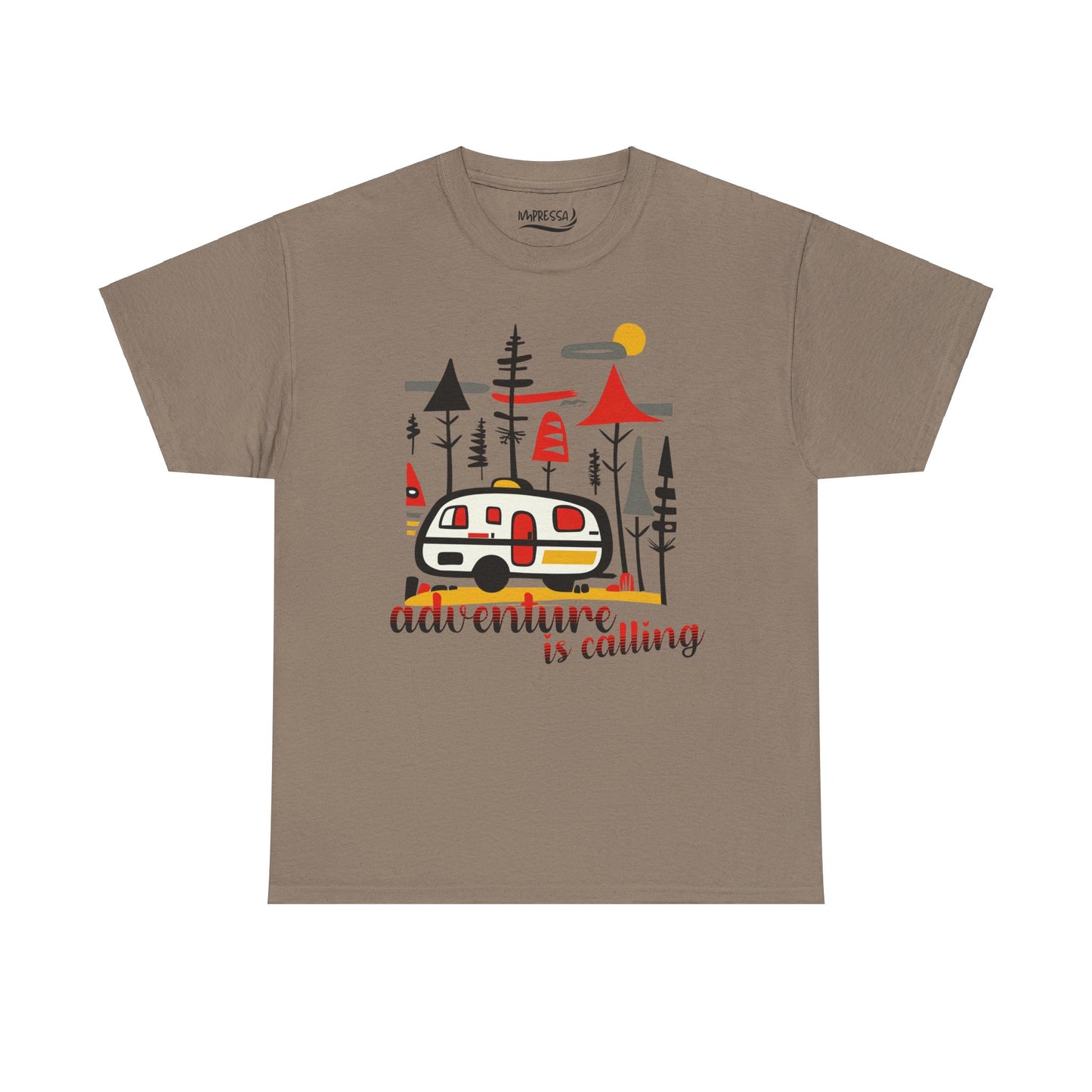 Impressa Adventure Calling Graphic Men Tee Shirt
